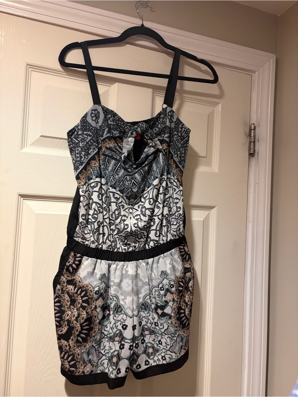 Hale Bob NWOT Romper in Black S